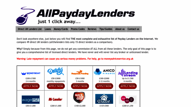 four weeks fast cash lending products