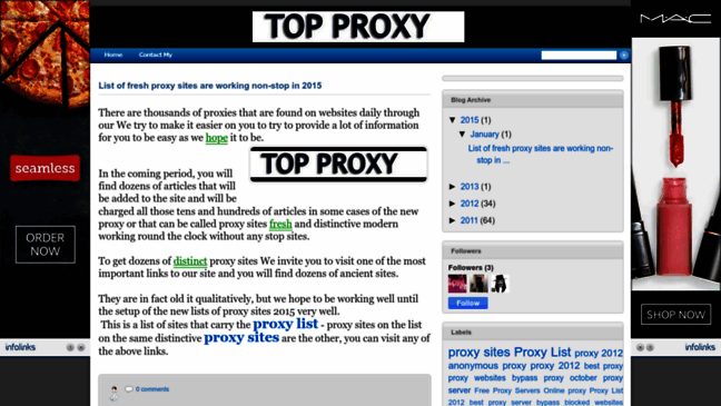new proxy lists